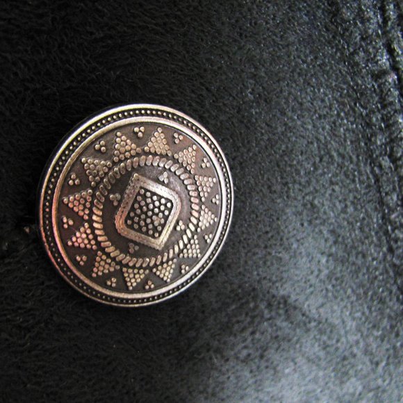 OUTBACK TRADING CO MICROSUEDE SWING COAT X Sm Choc - Picture 3 of 8